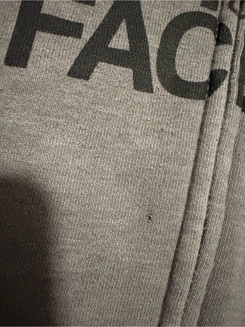 The North Face Full Zip Hoodie Gray Men’s Large
